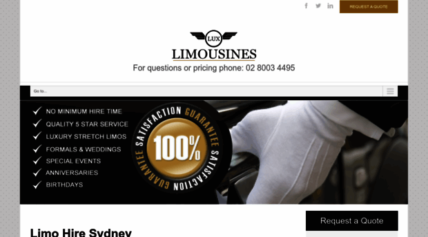 luxlimousines.com.au