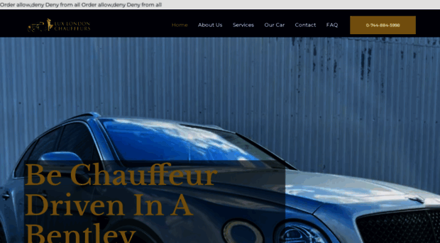 luxlondonchauffeurs.com