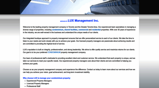 luxmanagement.ca