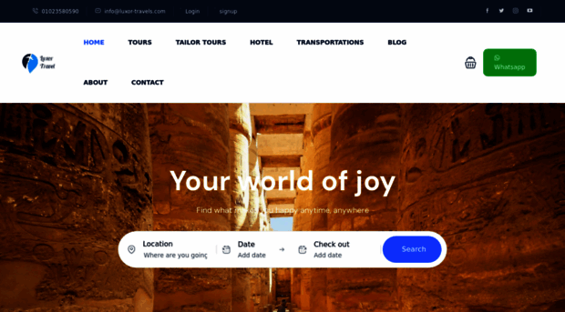 luxor-travels.com