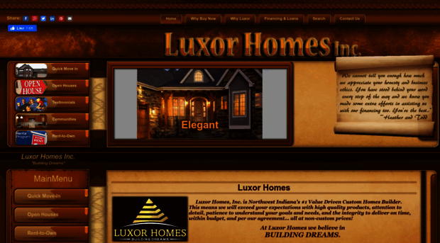 luxorhomes.net