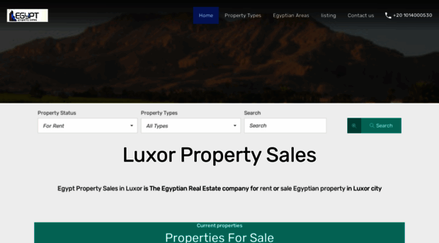 luxorpropertysales.com