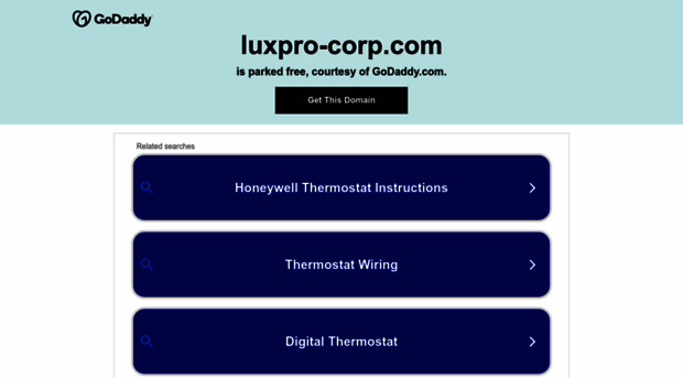 luxpro-corp.com