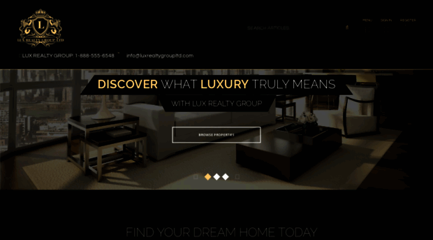 luxrealtygroupltd.com