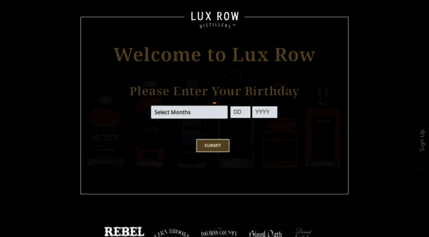 luxrowdistillers.com