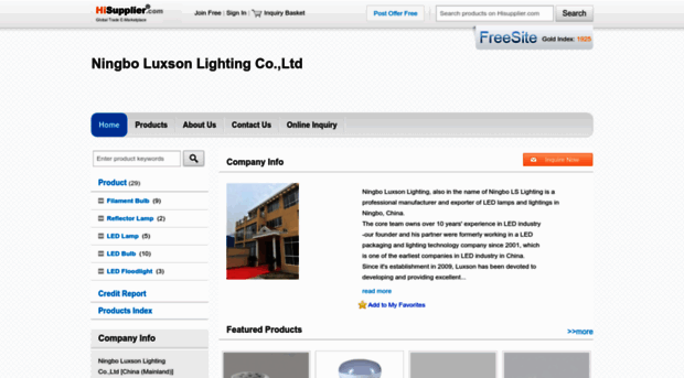 luxsonlighting.en.hisupplier.com