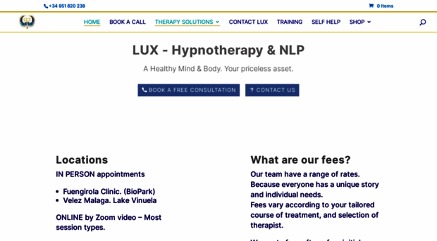 luxtherapyclinic.com