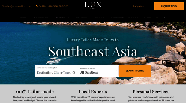 luxtraveldmc.com