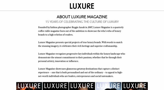 luxuremagazine.com