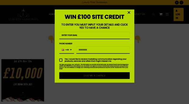 luxuriousgiveaways.com