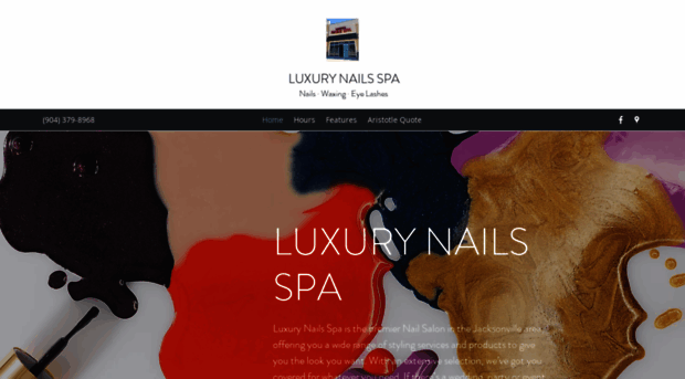 luxury-nails-spa.com