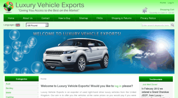 luxury-vehicle-exports.com