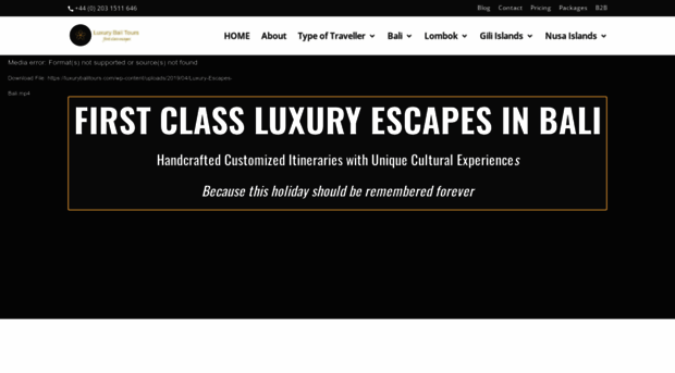 luxurybalitours.com