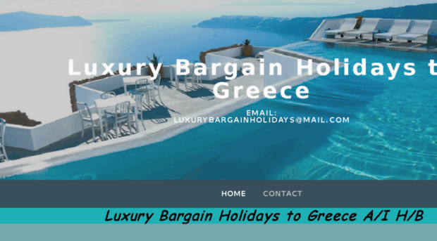 luxurybargainholidaysingreece.co.uk