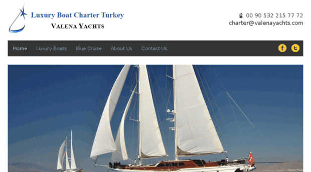 luxuryboatcharterturkey.com