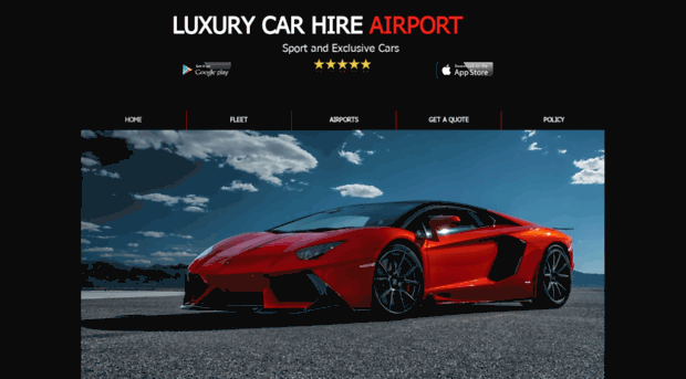 luxurycarhireairport.com