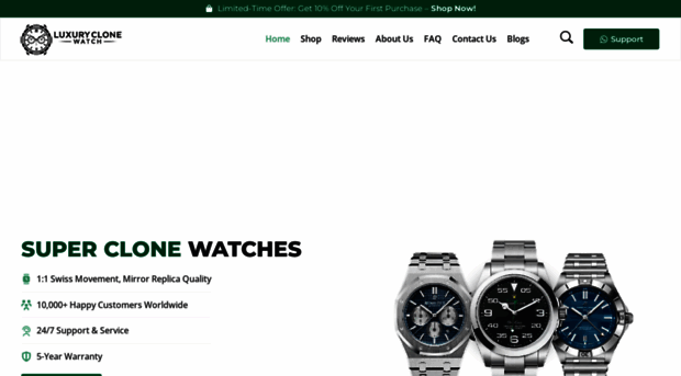 luxuryclonewatch.com