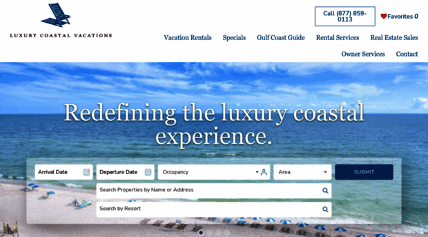 luxurycoastalvacations.com