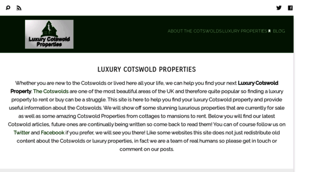 luxurycotswoldproperties.co.uk