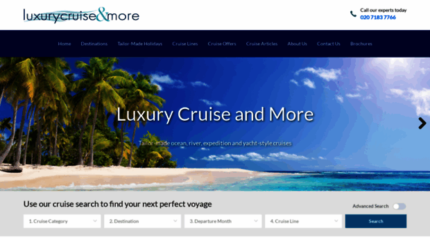 luxurycruiseandmore.com