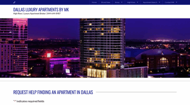 luxurydallasapartments.com