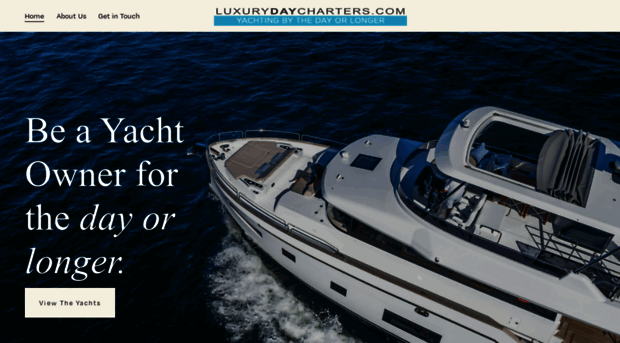 luxurydaycharters.com