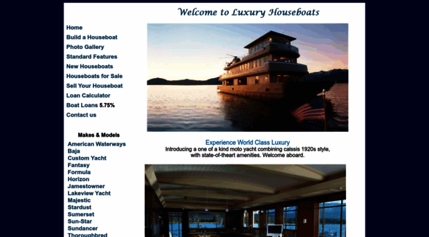 luxuryhouseboats.com