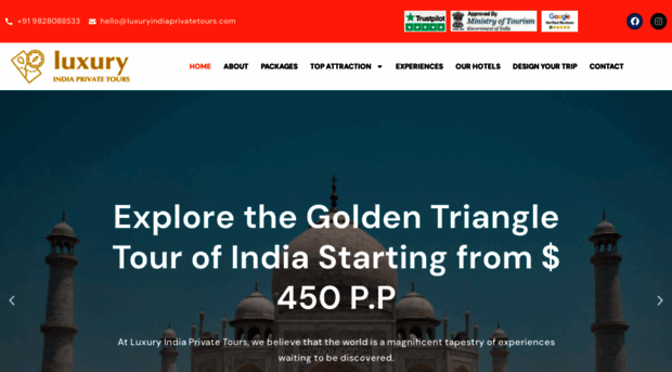 luxuryindiaprivatetours.com