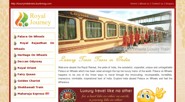 luxuryindiatrains.bunkmag.com