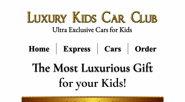 luxurykidscarclub.com