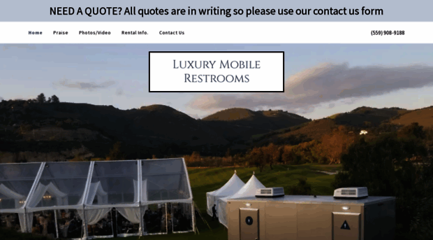 luxurymobilerestrooms.com