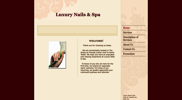 luxurynailsspa.biz