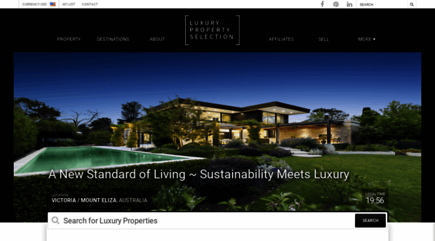 luxurypropertyselection.com