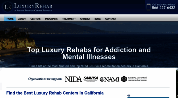 luxuryrehab.com