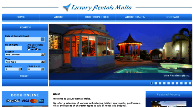 luxuryrentalsmalta.com