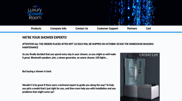 luxuryshowerroom.com