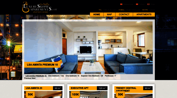 luxuryskopjeapartments.com