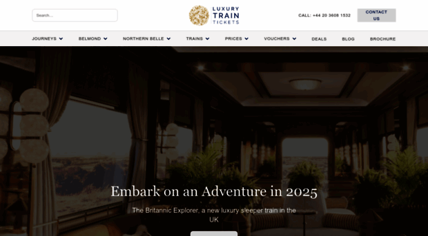 luxurytraintickets.com