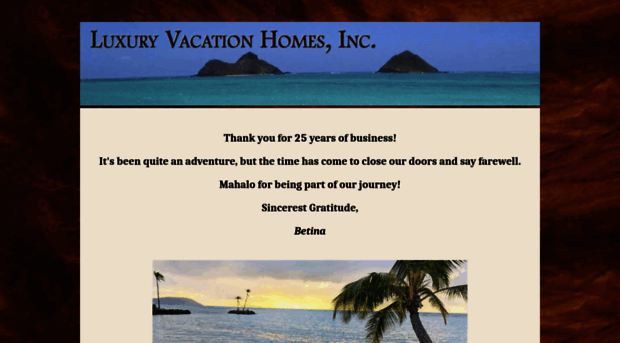 luxuryvacationhomes.com