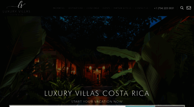 luxuryvillasincostarica.com