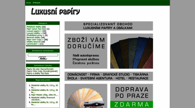 luxusnipapiry.cz
