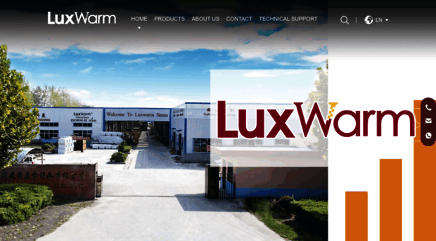 luxwarm.com