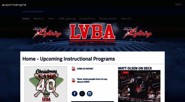 lvbaseballacademy.com