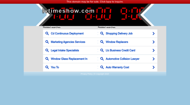 lvtimeshow.com