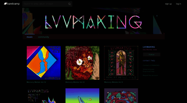 lvvmaking.bandcamp.com