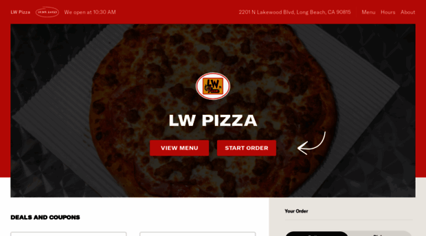 lwpizzamenu.com