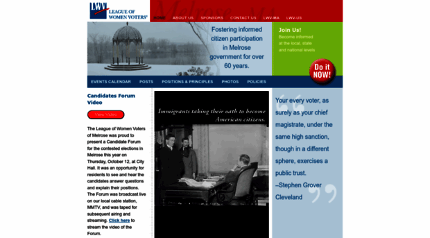 lwv-melrose.org