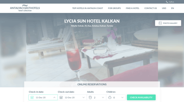 lycia-sun-apartment.antalyacoasthotels.com