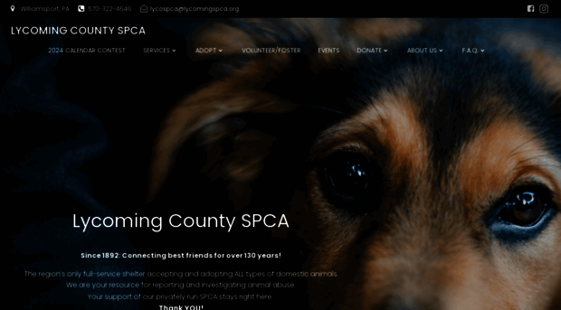 lycomingspca.org