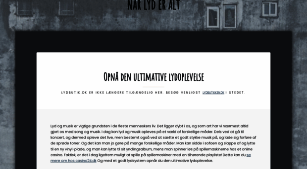 lydbutik.dk
